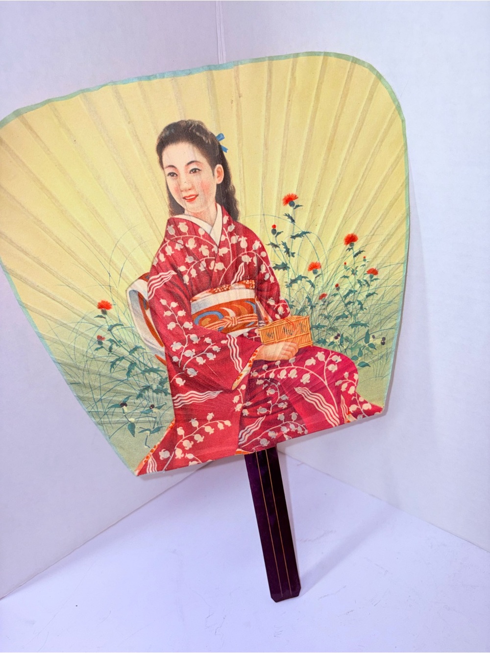 Vintage Japanese Fans - Picture 8 of 10